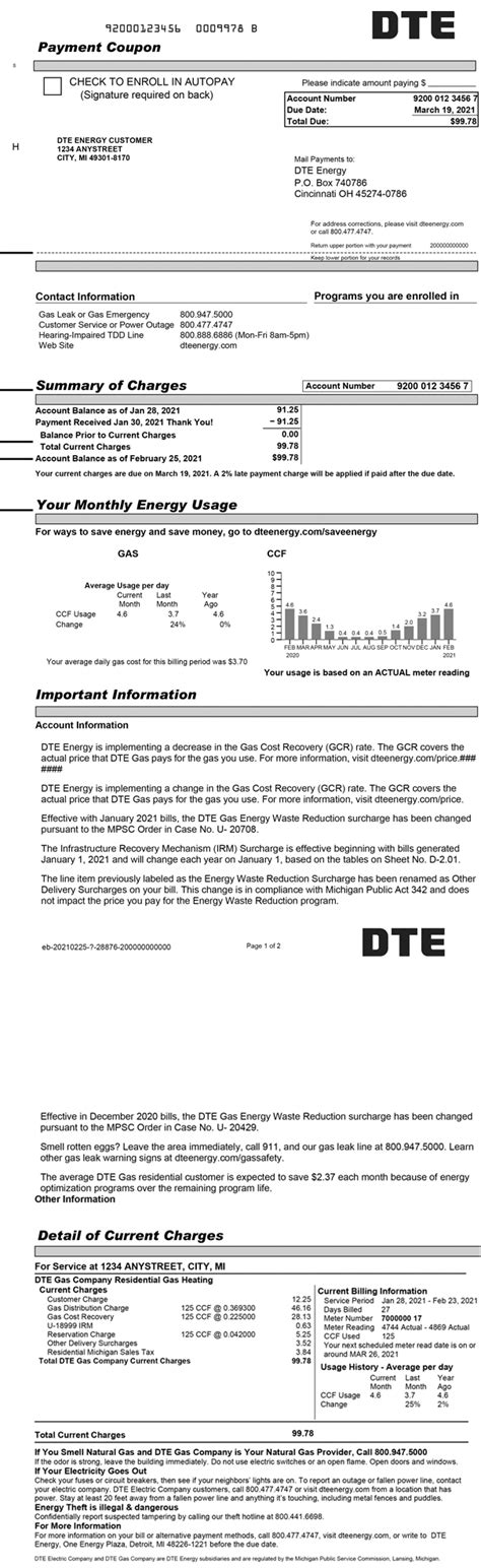 Dte bill. Things To Know About Dte bill. 